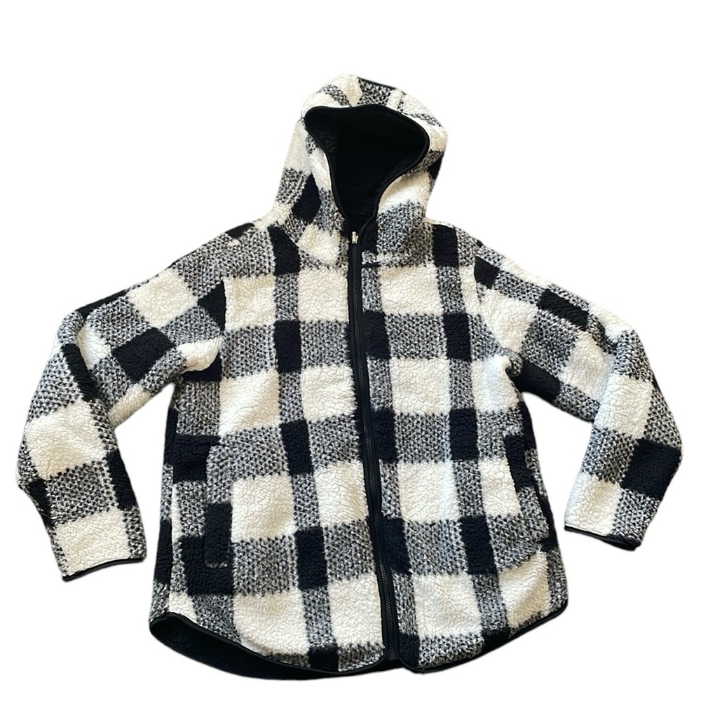 NWOT Weatherproof - Reversible Sherpa Hoodie